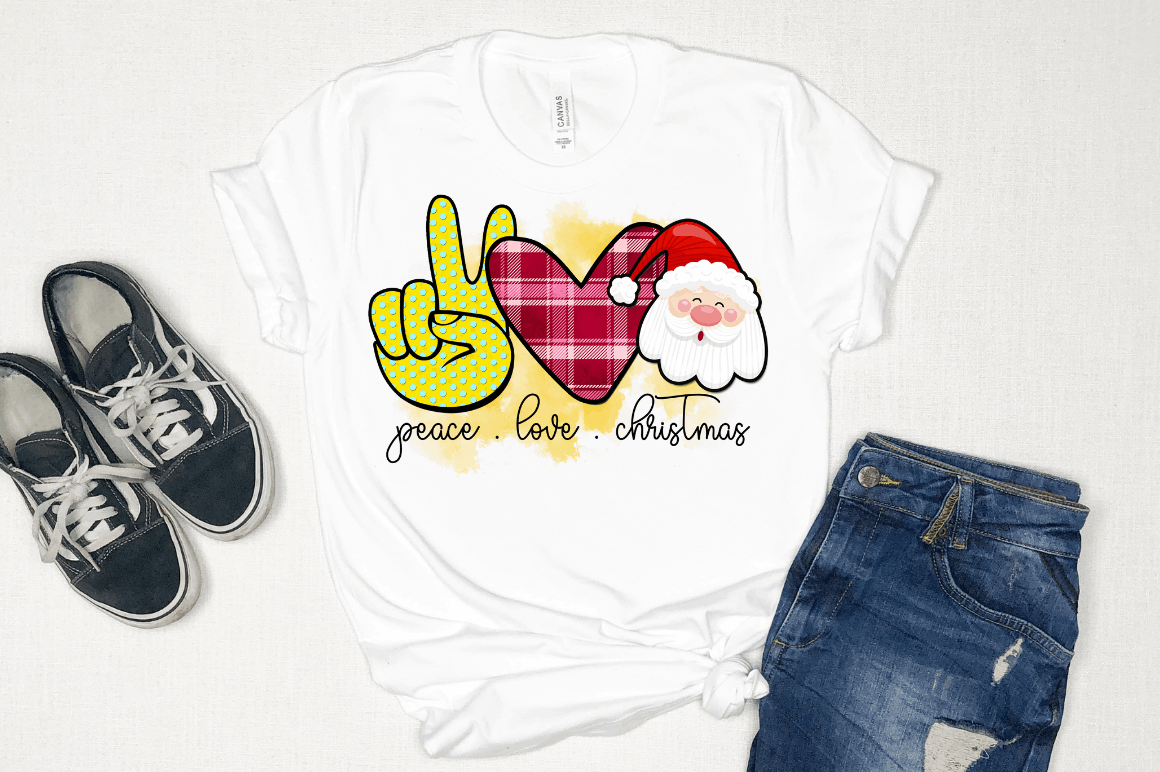 Peace Love Christmas Sublimation Bundle