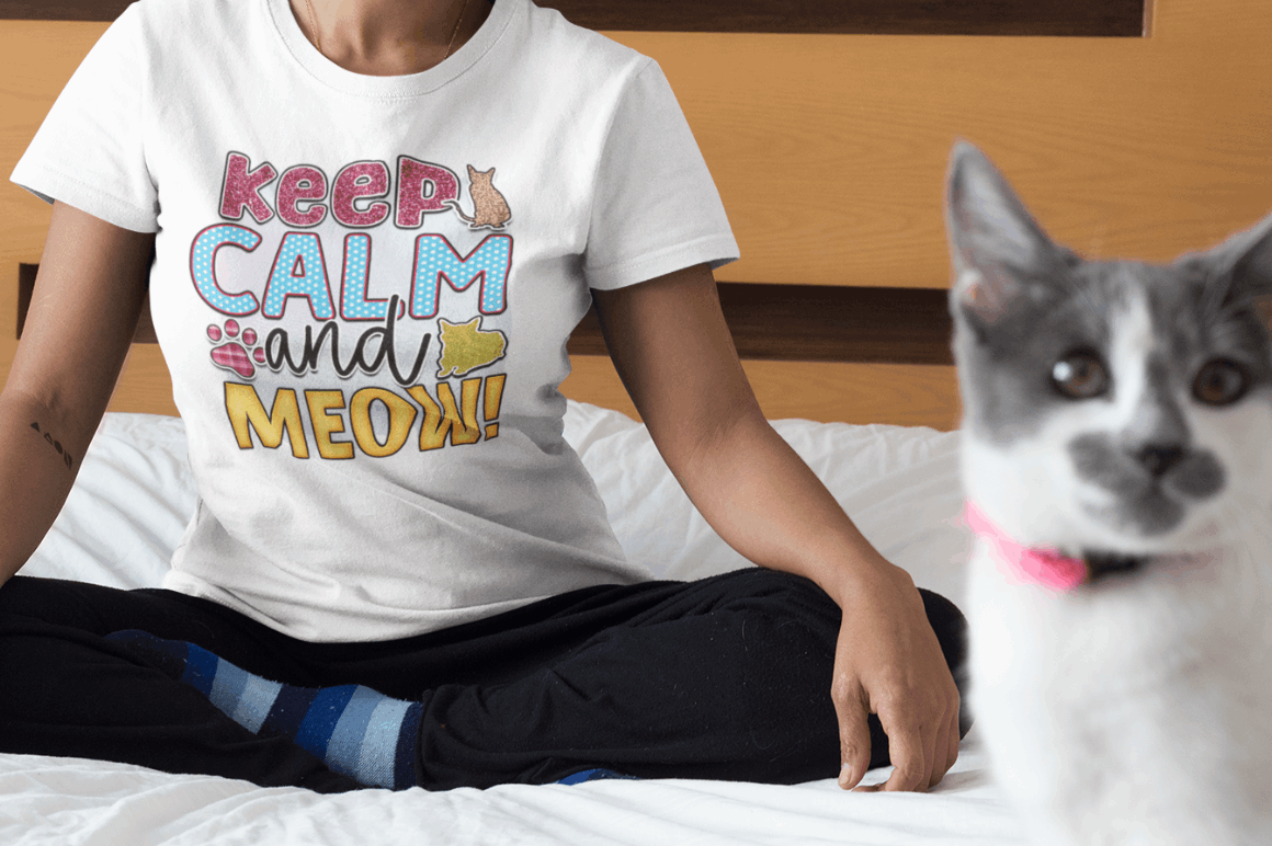 Cat Sublimation Design Bundle