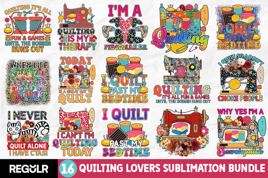 Quilting Lovers Sublimation Bundle