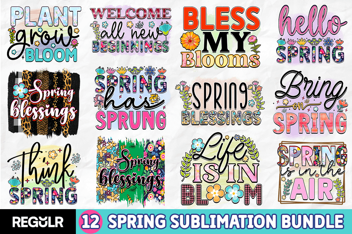 Spring Sublimation Bundle