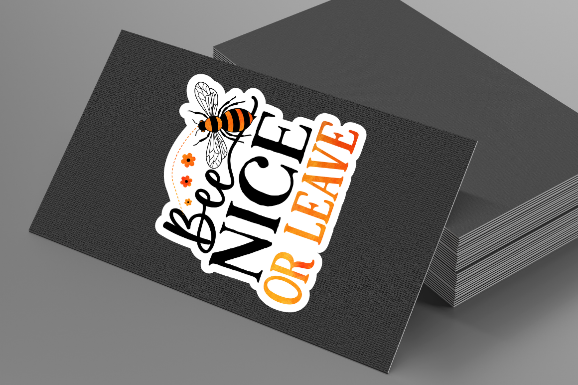 Bee Printable Stickers  Png Bundle