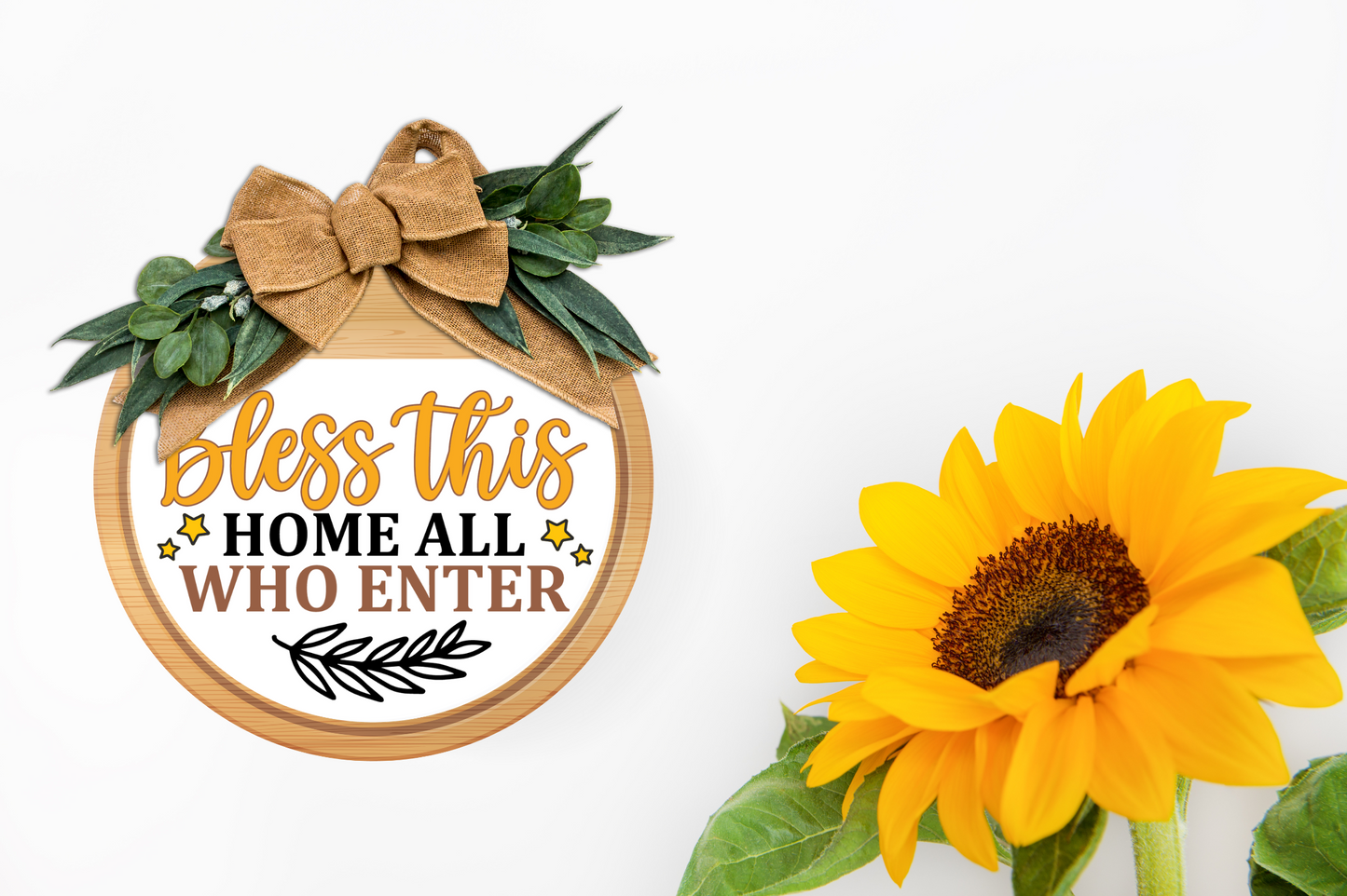 Sunflower Round Signs Bundle