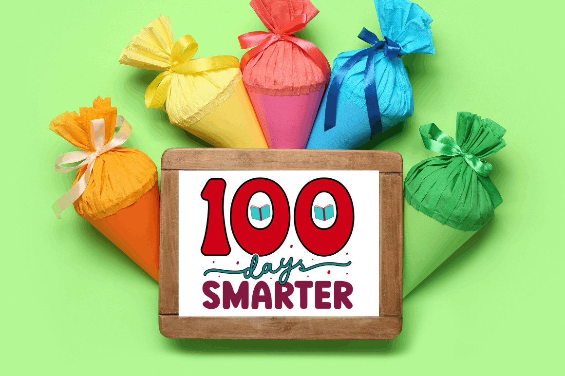 100 Days Of School Svg Bundle