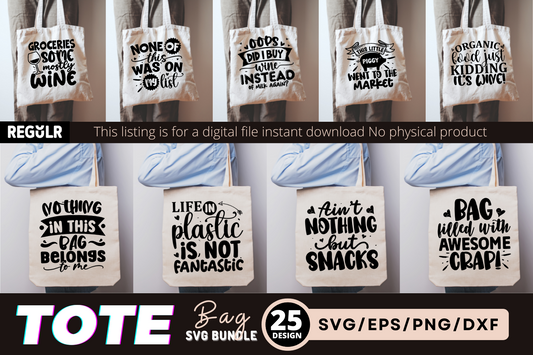 Tote Bag Quotes Bundle