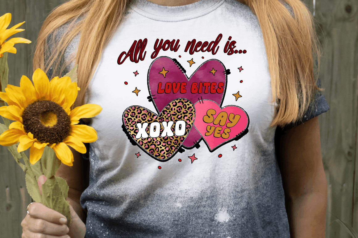 Retro Valentine's Day Sublimation Png Bundle