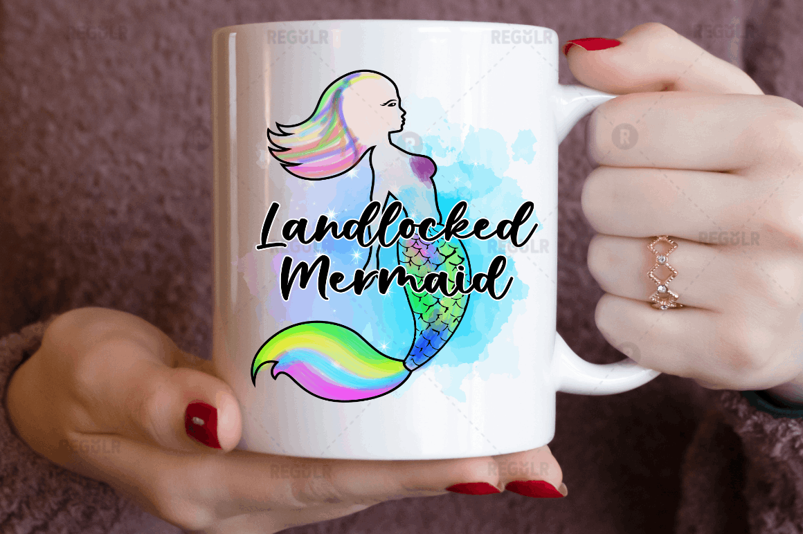 Beach And Mermaid Sublimation