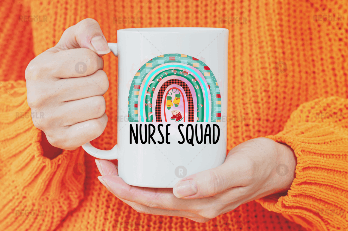 Christmas Nurse Sublimation Bundle