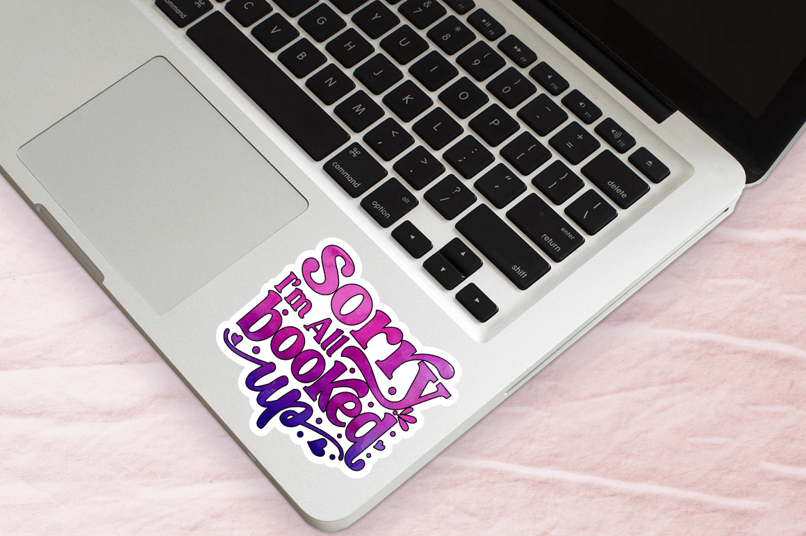 Funny Book Lover  Sublimation Stickers  Bundle