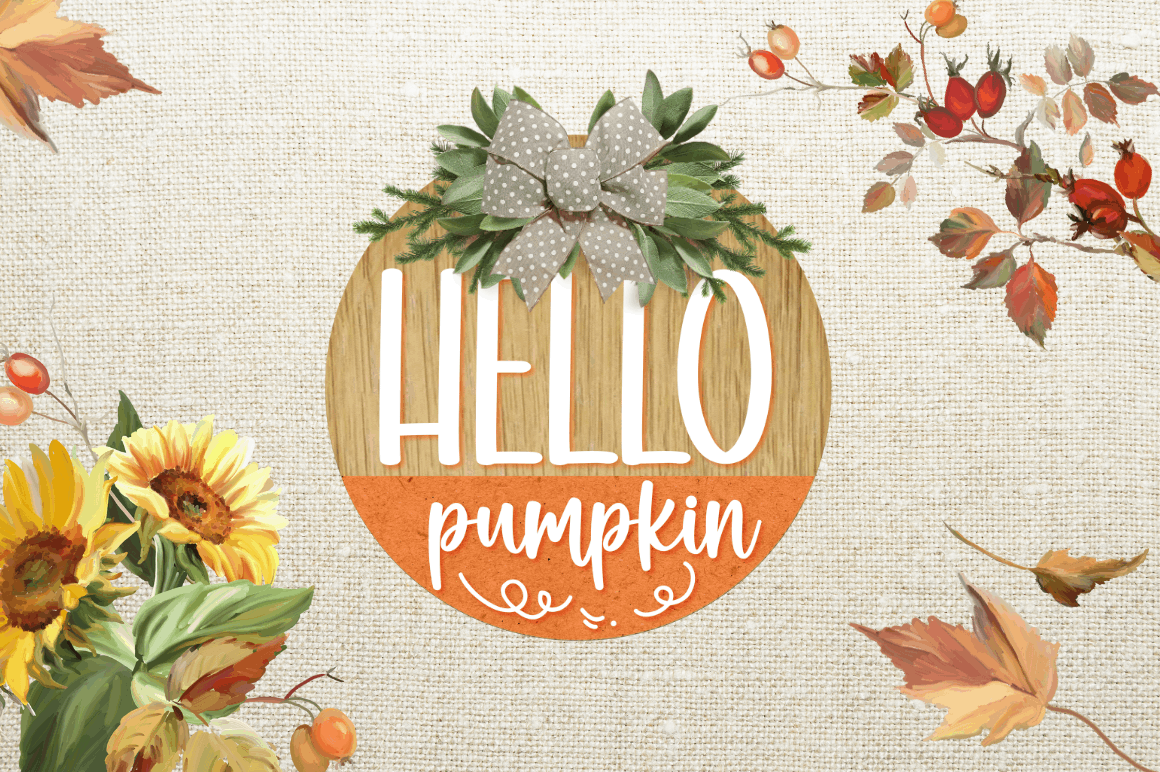 Fall Door Round Signs png Bundle