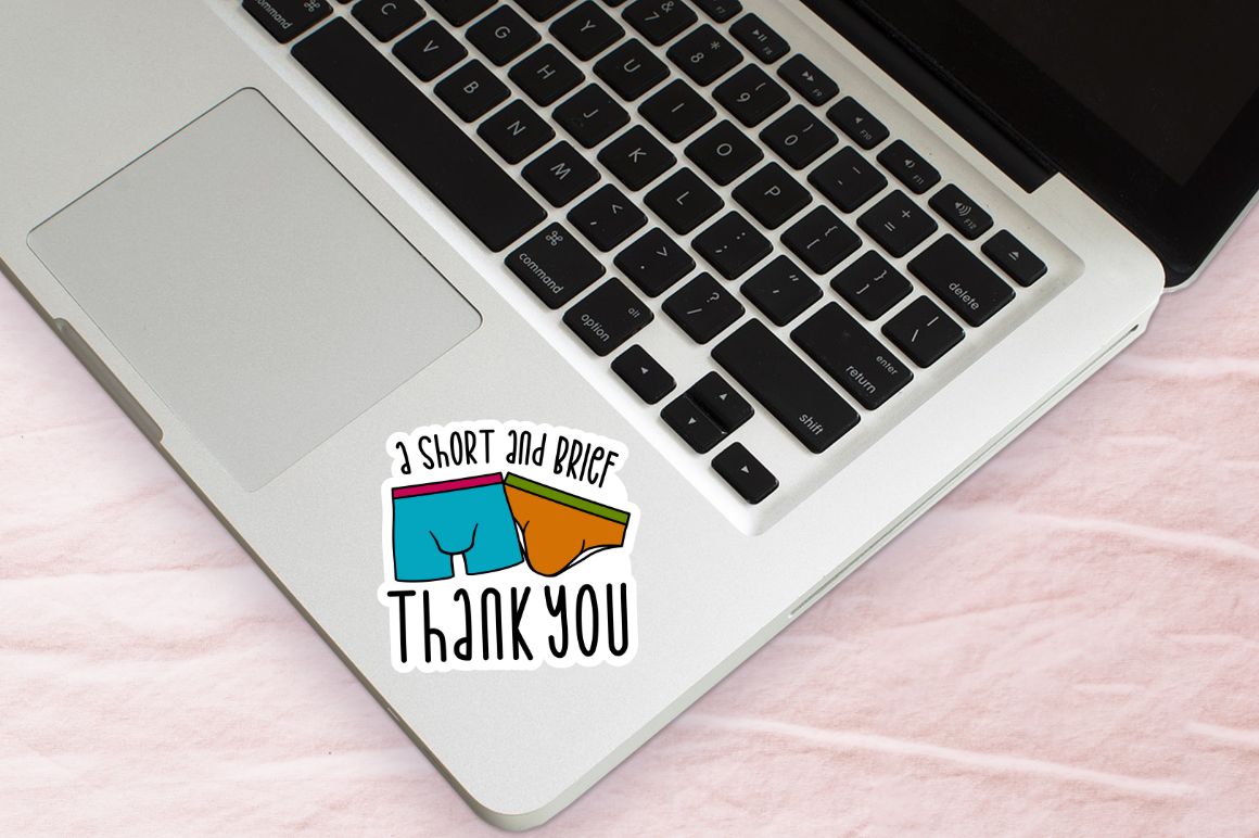 Thank You Puns Funny Png Stickers Bundle